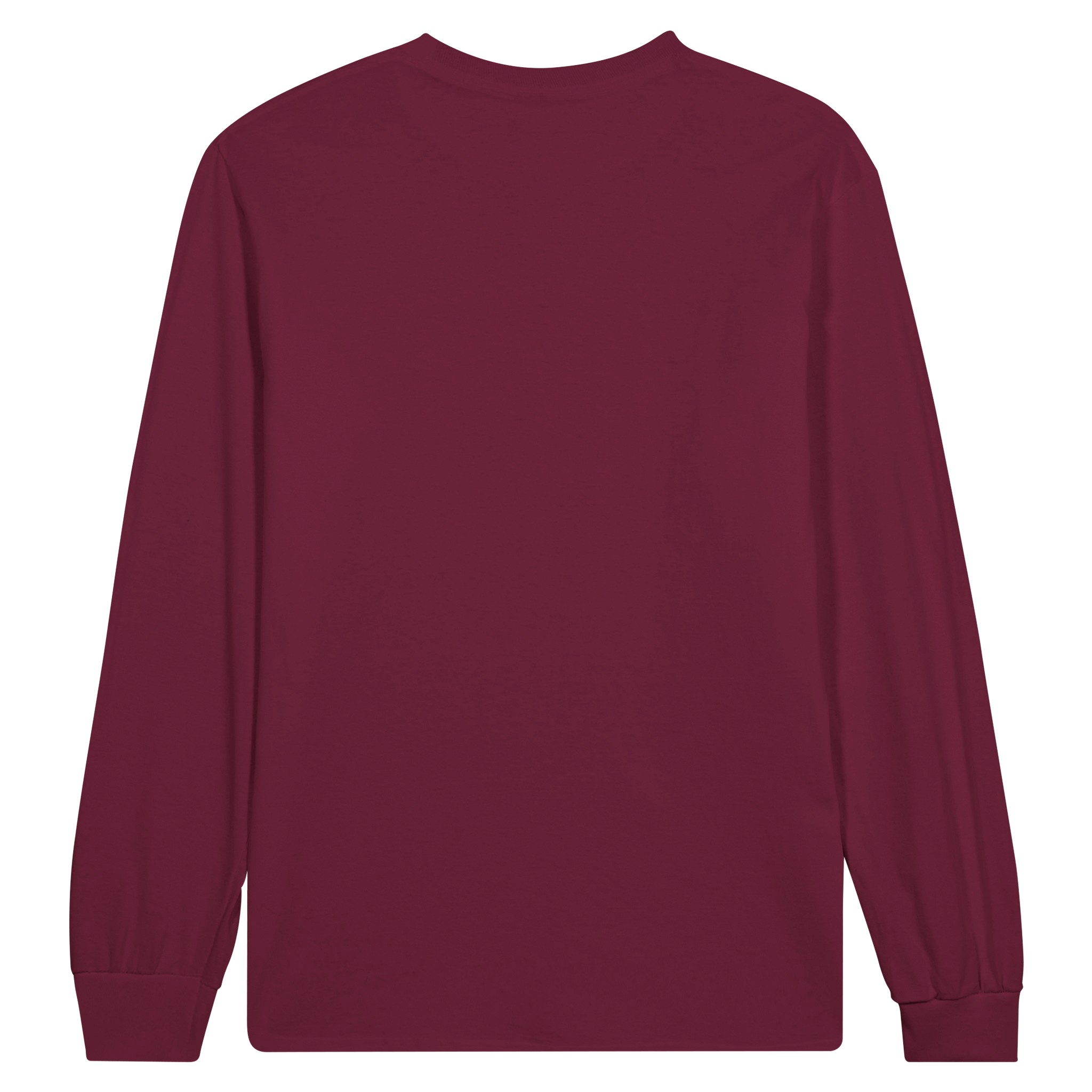 T-shirt bordeaux dragon unisexe classique manches longues T-shirt bordeaux dragon unisexe classique manches longues