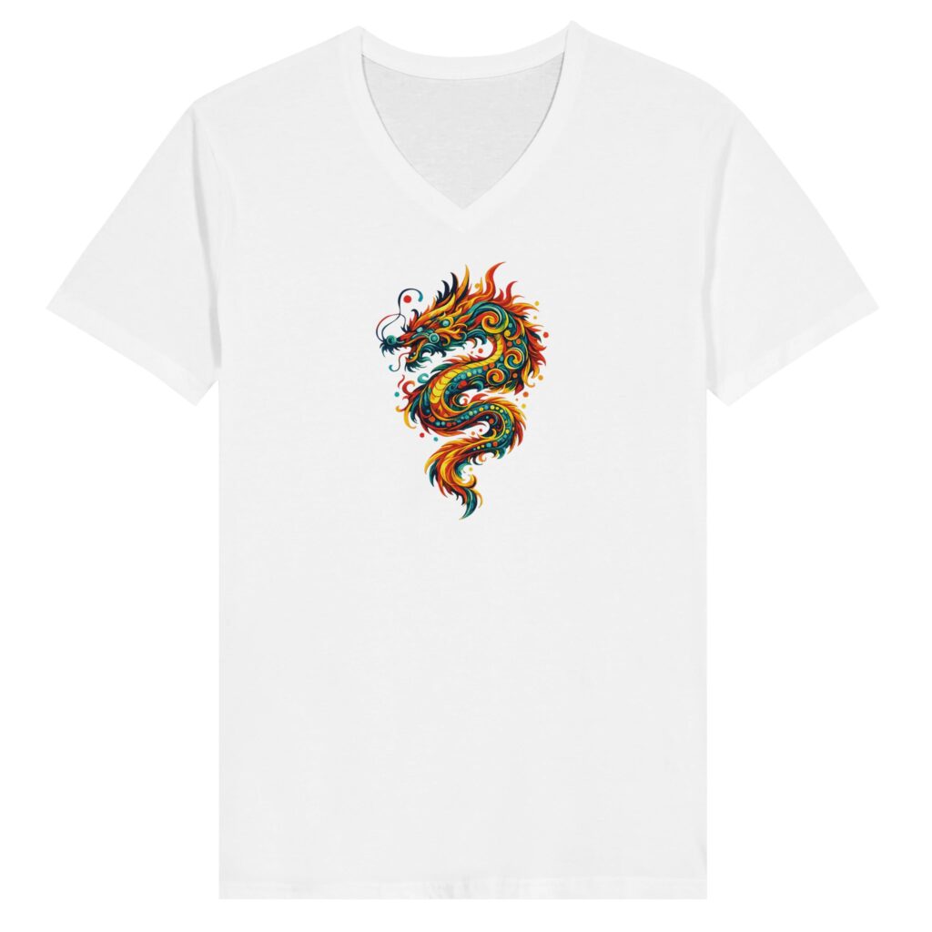 T-shirt dragon femme