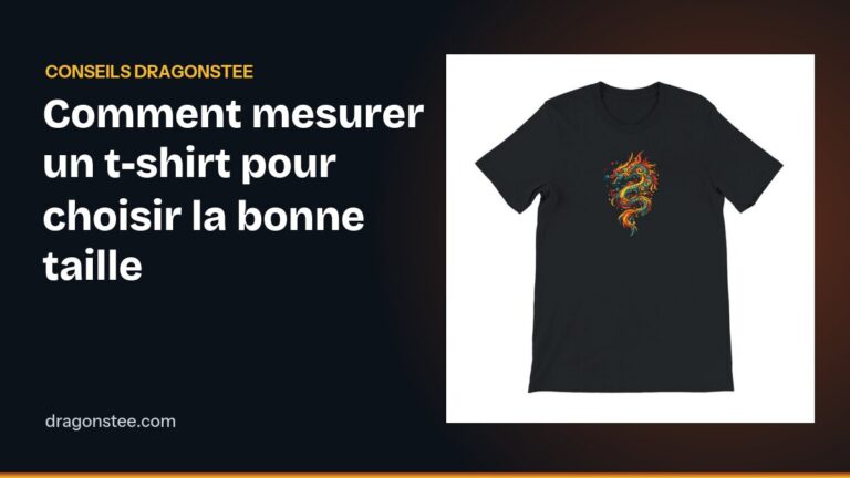 Comment mesurer un t-shirt pour choisir la bonne taille