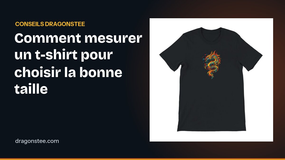 Comment mesurer un t-shirt pour choisir la bonne taille