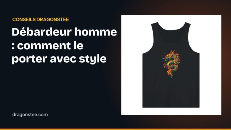 Débardeur homme : comment le porter avec style