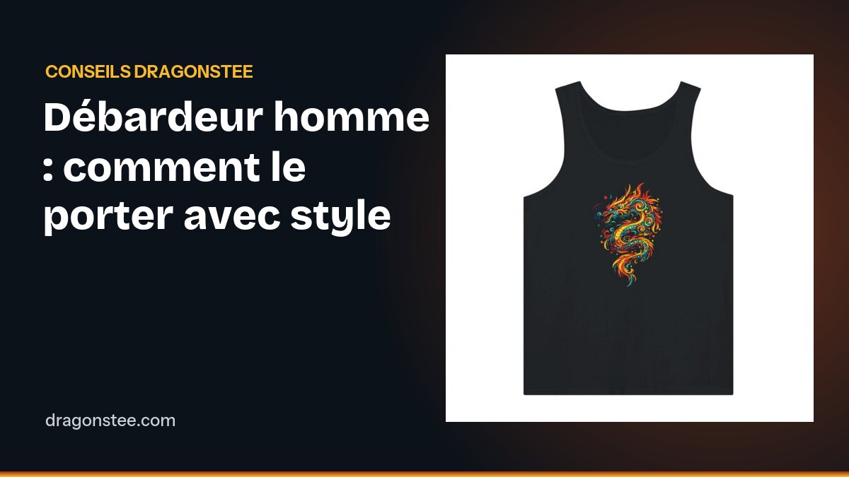 Débardeur homme : comment le porter avec style